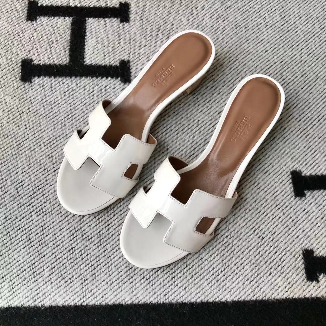 에르메스 올수공 오아시스 슬리퍼 샌들 페이던트 09